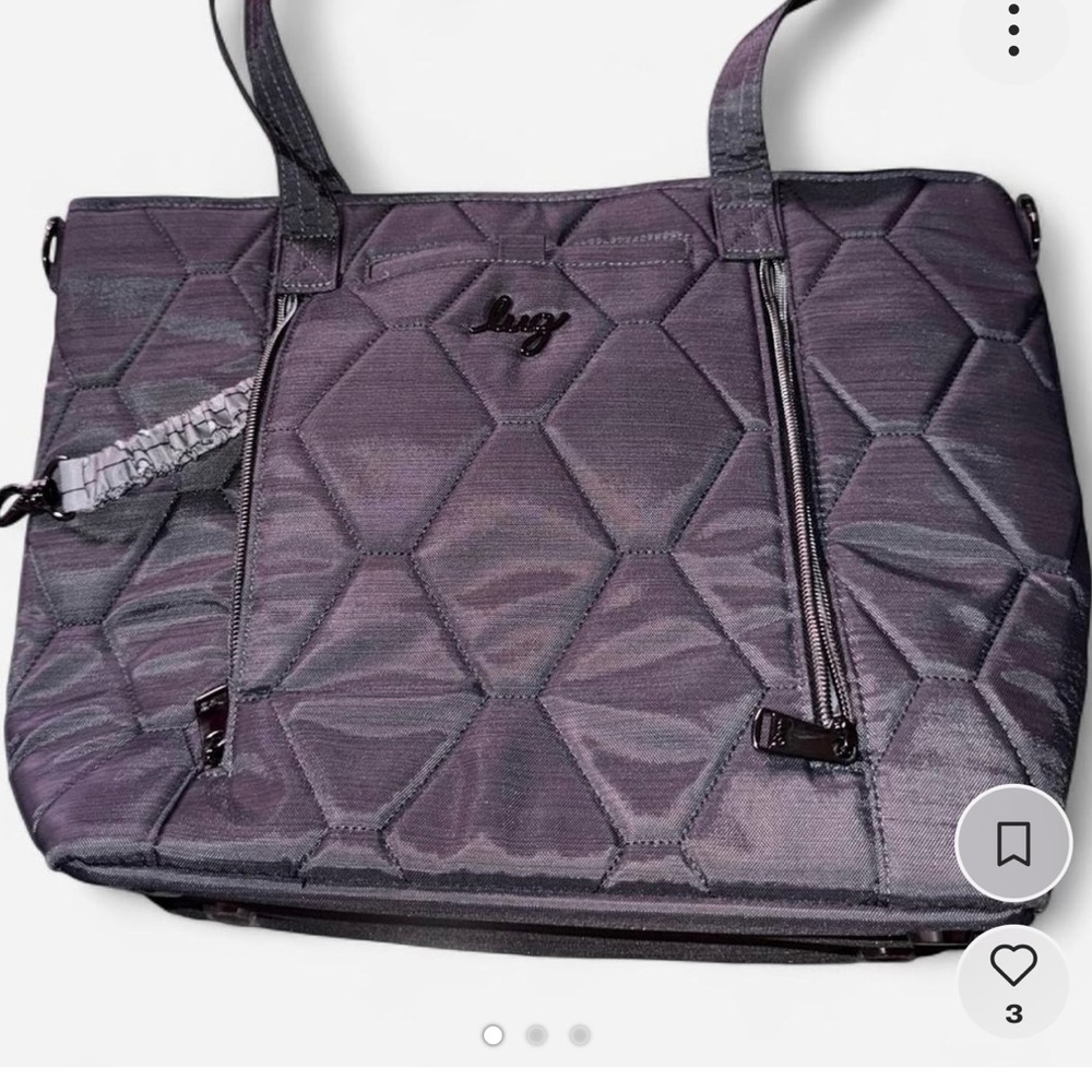 Lug Black Leather Tote Bag